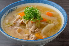 Pork miso soup