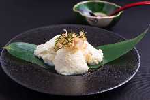 Our proud Eien tofu is handmade every morning