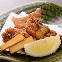 Fried Japanese pufferfish