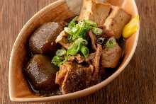 Simmered beef tendon