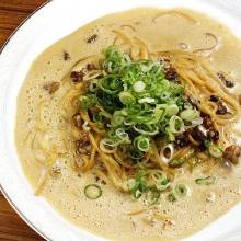 Carbonara with beef tendon