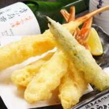 Crab tempura