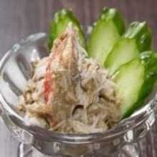 Crab tomalley with crab meat