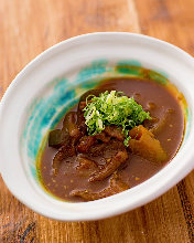 Simmered beef tendon