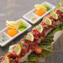 Rod-shaped sushi