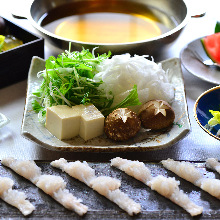 Seafood shabu-shabu