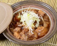 Simmered beef tendon