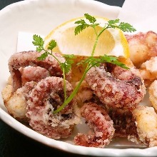 Fried octopus