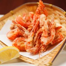 Fried prawns