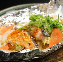 Chanchan-yaki (fish grilled with vegetables)