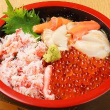 Tricolor rice bowl