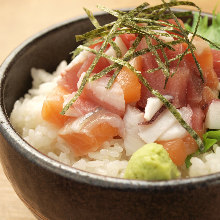 Fisherman's rice bowl