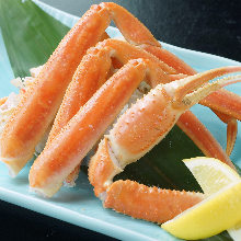 Snow crab sashimi