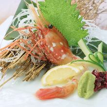 Botan shrimp sashimi