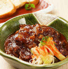 Simmered beef tendon