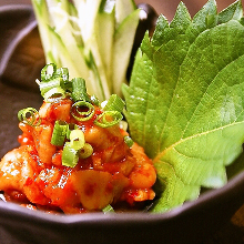 Chanja (Korean spicy marinated cod innards)