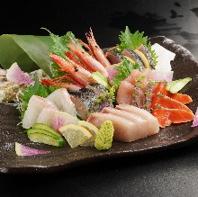 Assorted sashimi, 7 kinds