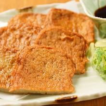 Fried fish paste