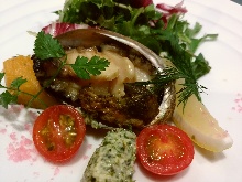 Abalone steak / grilled abalone