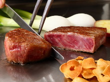 Wagyu beef loin steak