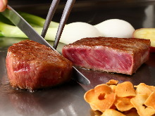 Wagyu beef tenderloin steak