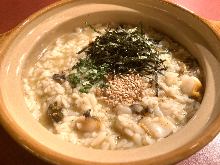 Abalone porridge