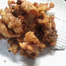 Deep-fried offal