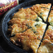 Garlic chives pajeon