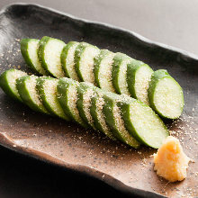 Pickled whole cucumber