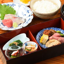 Sashimi meal set