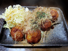 Fried takoyaki