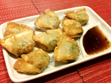 Bite-size gyoza