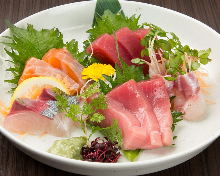 Assorted sashimi, 5 kinds
