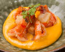 Stir-fried shrimp with mayonnaise