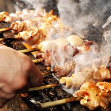 Assorted grilled chicken skewers, 10 kinds