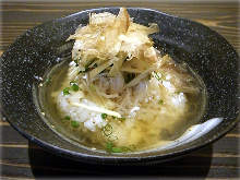 Ochazuke with dashi soup