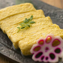 Japanese-style rolled omelet