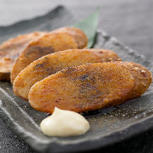 Fried Japanese yam