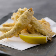 Smelt tempura