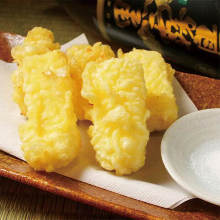 Cream cheese tempura