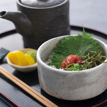 Ochazuke(rice with tea)