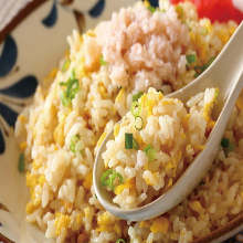 Fried rice with leaf mustard