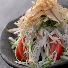 Whitebait salad