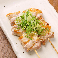 Grilled pork skewer