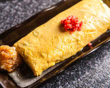 Thick Japanese omelet