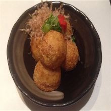 Fried takoyaki