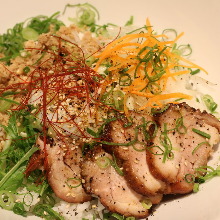Nokke(raw salmon) Rice