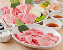 Assorted yakiniku, 6 kinds