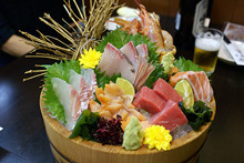 Assorted sashimi, 5 kinds