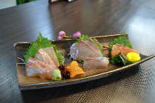 Assorted sashimi, 3 kinds